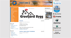 Desktop Screenshot of grovfjord.net